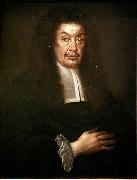 abraham sehopfer Johann Adam Schrag oil on canvas
